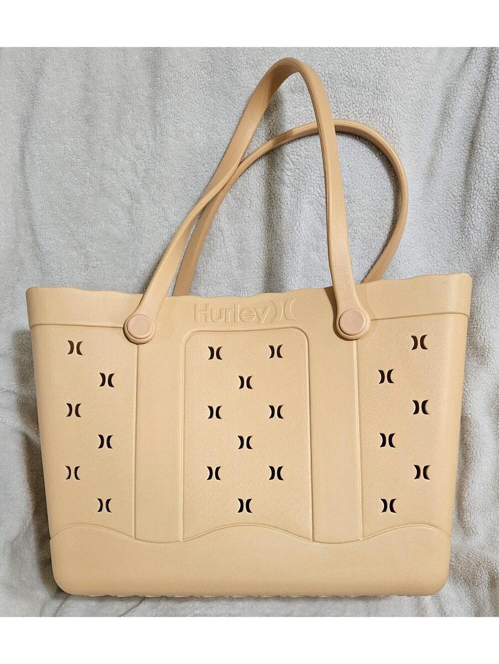 Hurley SURF & ENJOY Papaya TOTE Bag Beach Weekend NWOT